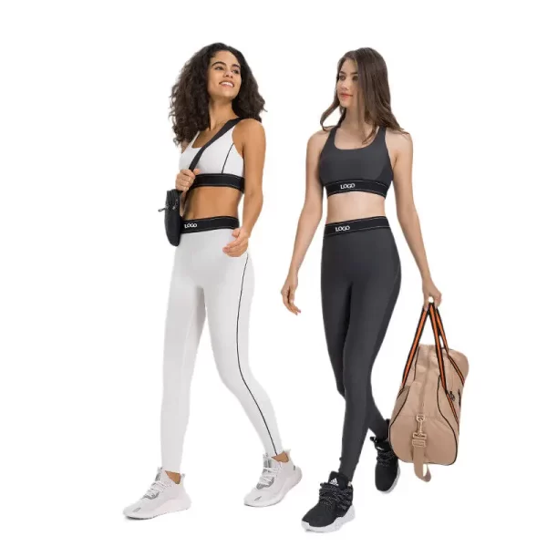 women's sports leggings and matching top
