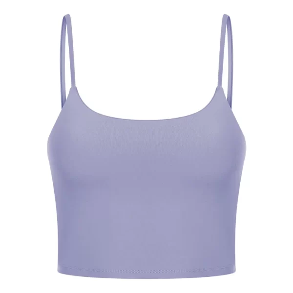 Dames Cami Crop met ingebouwde beha voor training