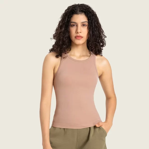 Nauwsluitende trainingstanktop met racerback voor dames