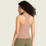 Women’s Snug fit racerback workout tank top (16)