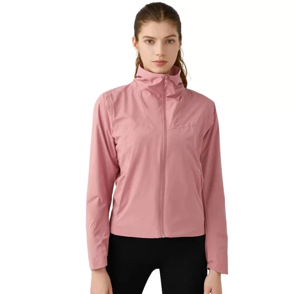 Fleece lined windbreaker jacket for wholesale