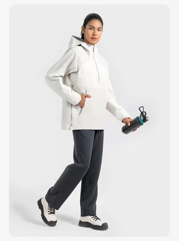 Chaqueta impermeable unisex para senderismo