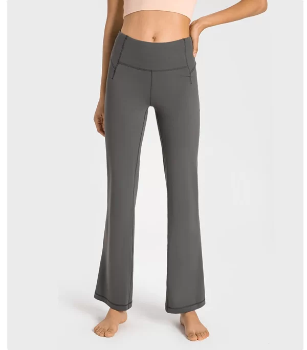 celana yoga suar pinggang tinggi untuk wanita