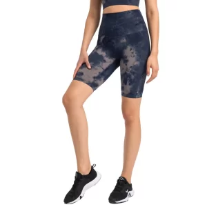 High Waisted Biker Shorts for Women Tummy Control Workout Yoga Running Compression Shorts