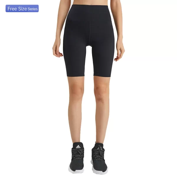 모든 반바지에 맞는 프리 사이즈 여성용 하이 웨이스트 요가 반바지 세트