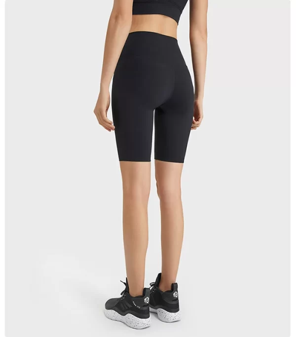 모든 반바지에 맞는 프리 사이즈 여성용 하이 웨이스트 요가 반바지 세트