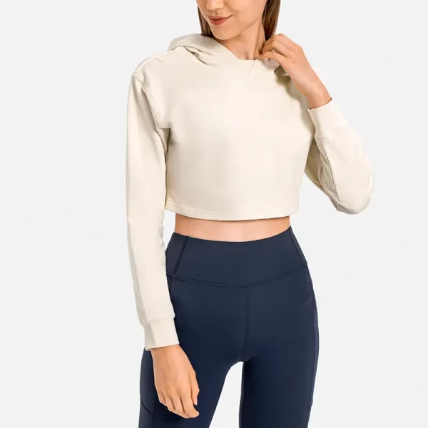 Fabricação de moletom com capuz feminino por atacado