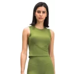 Réservoir d'entraînement côtelé pour femmes (19)