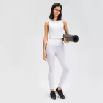 Réservoir d'entraînement côtelé pour femmes (28)