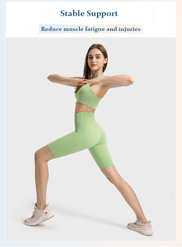 Women's Workout Biker Shorts High Waist Legging Shorts