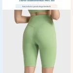 Women’s Workout Biker Shorts High Waist Legging Shorts (18)