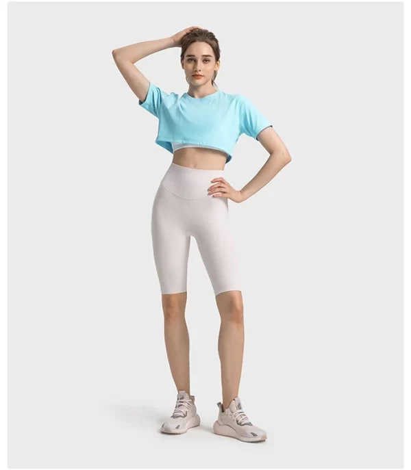 Women's Workout Biker Shorts High Waist Legging Shorts