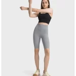 Women’s Workout Biker Shorts High Waist Legging Shorts (4)