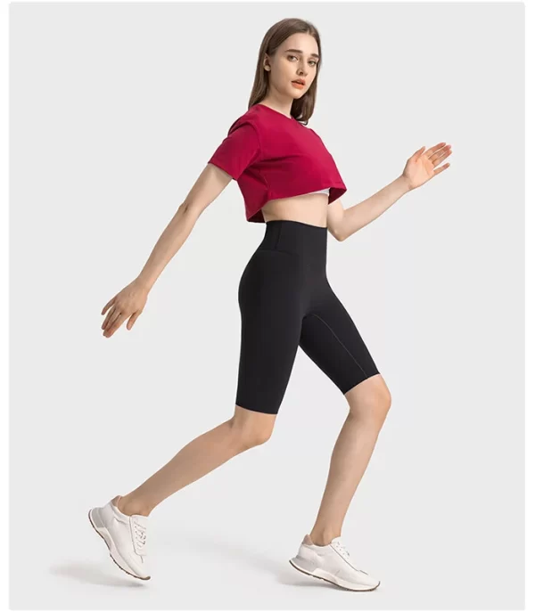 Women's Workout Biker Shorts High Waist Legging Shorts