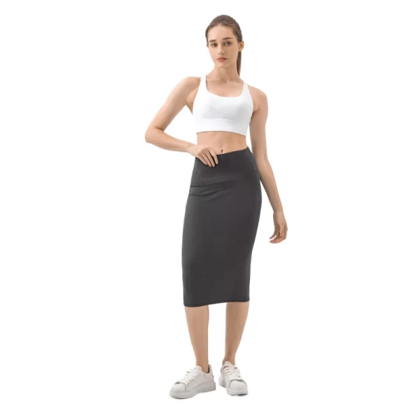 Wanita Gadis Tinggi Pakaian Hip Hip Hidden Pocket Spandex Tersembunyi