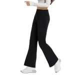 Dames Laid Back Wild Leg Slimming Spandex Jogger Lounge Joga broek (20)