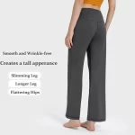 Dames Laid Back Wild Leg Slimming Spandex Jogger Lounge Joga broek (25)