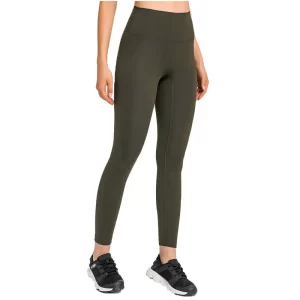 No Front Seam Leggings for Women High Waisted Tummy Control Yoga Pants