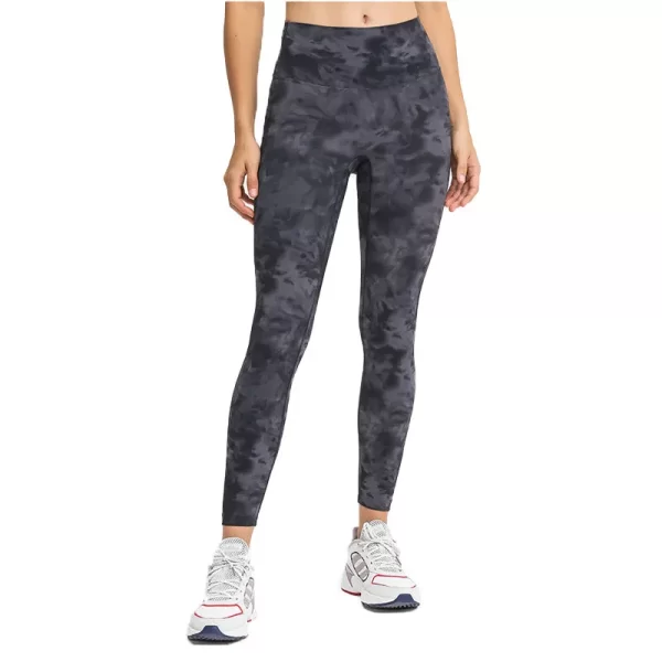 Tye Dye Yoga Leggings with Front Seam