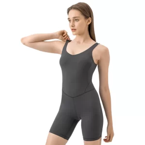 Jumpsuit Shorts Women One Pice Romper for Yoga Pilates Workout