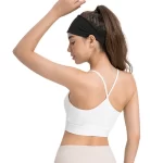 Wholesale PA66 Naked-feel High-elastic Y-back Skin-friendly Breathable Yoga Sports Bra (9)