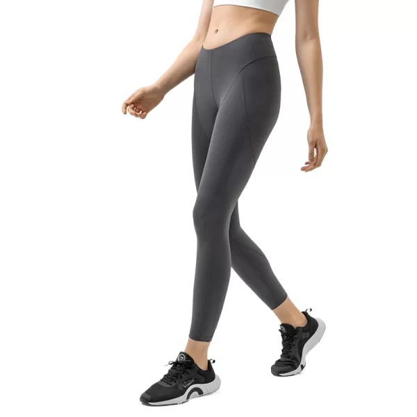 Wanita borong v membentuk pinggang rendah seksi push up yoga gym legging