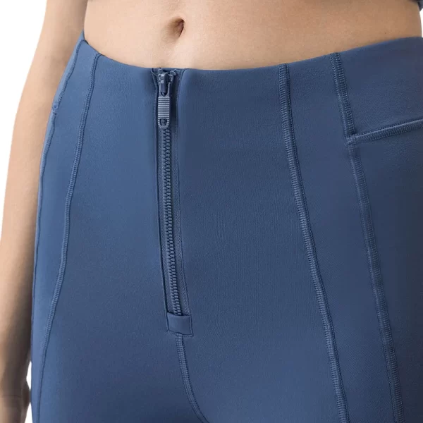 Yogabukser med lynlås til kvinder