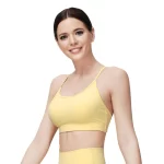 Womens Two Wear Way Sports Bra with Adjustable Buckle Back for Leisure and Workouts (5)