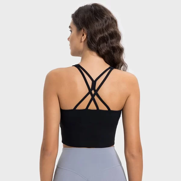 صدرية رياضية طويلة خطوط للنساء