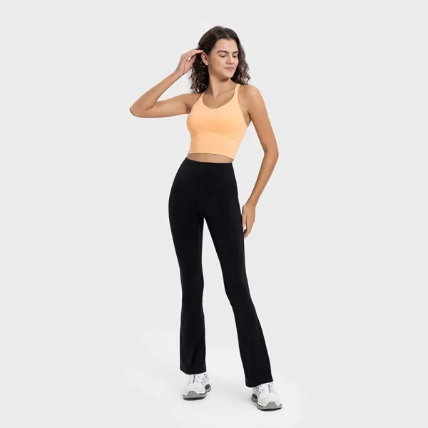 صدرية رياضية طويلة خطوط للنساء