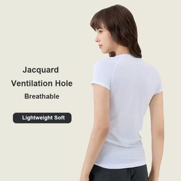 Groothandel Workout Top Gym T-shirts voor dames