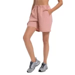 Wholesale Women Drawstring Pockets Summer Cool Waterproof Sports Casual Running Gym Short (10)