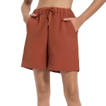 Drawstring Shorts Pants for Women