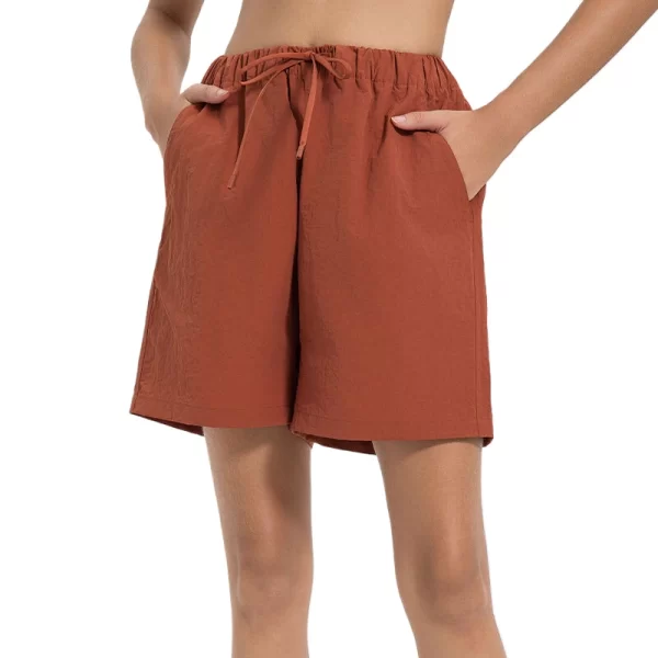 Drawstring Shorts Pants for Women