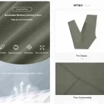 Wholesale Women High Waisted Tummy Control Workout Yoga Fitness Leggings with Pockets in Bulk (47)