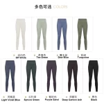 Wholesale Women High Waisted Tummy Control Workout Yoga Fitness Leggings with Pockets in Bulk (52)