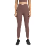 Bingkap pinggang salib dengan poket telefon untuk senaman yoga wanita