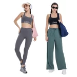 Dames U-hals hoge ondersteuning gewatteerde lange sportbeha (5)