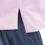 Women’s 3 Buttons Casual Work Tennis Shirts Quick Dry Short Sleeve Collared Golf Polo Shirt (21)