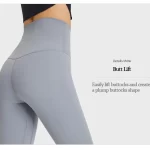 Groothandel op maat gemaakte logo dames yogalegging met hoge taille en verborgen zakken (21)