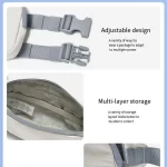 Unisex Mini Fanny Pack Crossbody Bags Waterproof Everywhere Belt Bag Waist Packs (28)