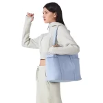 Borse tote in nylon impermeabili leggere da donna per spostamenti in palestra, allenamento yoga, viaggi (12)