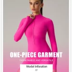 Wholesale Women Short Sleeve Workout Bodysuit (13)