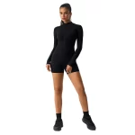Wholesale Women Short Sleeve Workout Bodysuit (9)
