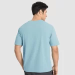 Wholesale Men’s Round Neck Workout Casual T-Shirts Breathable Quick-Dry Fitness Tee (4)