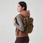 Unisex Water Resistant Nylon Backpack for Women Men (2)(1)