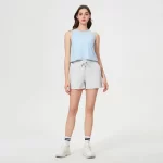 Wholesale Women’s Slevessless Cropped Workout Tops (7)