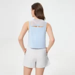 Wholesale Women’s Slevessless Cropped Workout Tops (9)