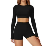 Wholesale Custom Logo Women’s Activewear Sets for Yoga Gym Workout (17)