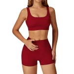 Wholesale Custom Logo Women’s Activewear Sets for Yoga Gym Workout (7)